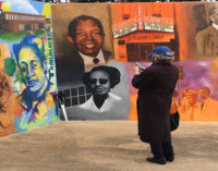 Mural honors the history of  Depot Street