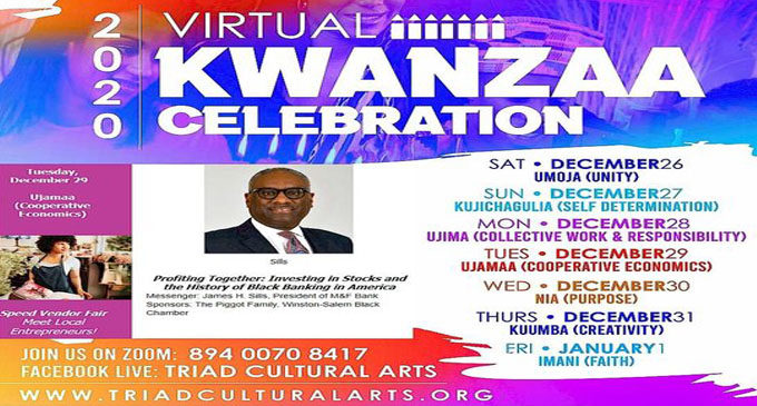 Kwanzaa celebration goes virtual