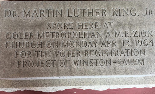 Goler Metropolitan AME Zion to celebrate 60th anniversary of Martin Luther King’s visit