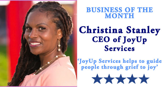 Business of the Month: JoyUp Services helps to guide people through grief to joy