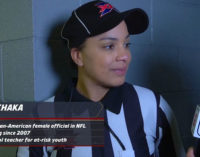 NFL hires first Black woman referee