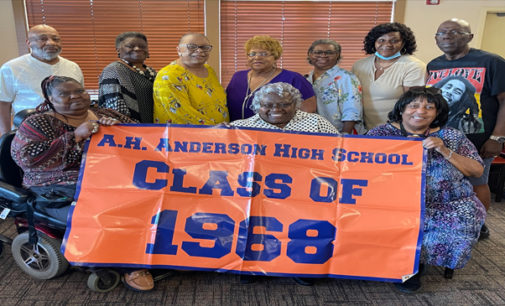 A.H. Anderson High School Class of 1968 celebrates  53rd class reunion