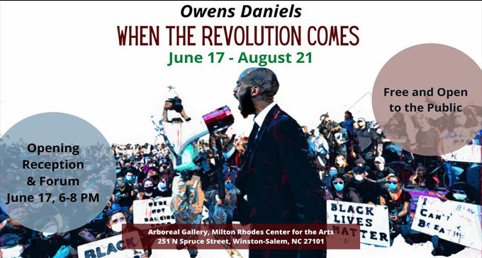 Arts Council to host social  justice-themed exhibitions by Owens Daniels and Triad  Cultural Arts