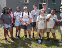 Love Out Loud summer campers renovate homes for vets