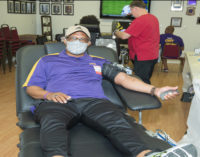 The Omegas partner with the Red Cross for statewide blood drive
