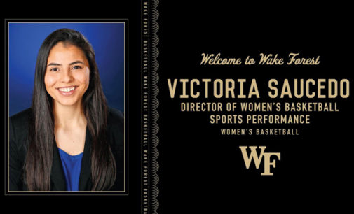 Victoria Saucedo Wake Forest’s new director of women’s  basketball sports performance