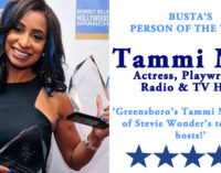 Busta’s Person of the Week: Greensboro’s Tammi Mac is one of Stevie Wonder’s top radio hosts!