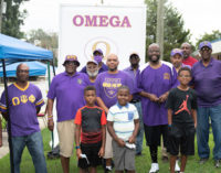 Omegas hand out free school supplies in East Winston