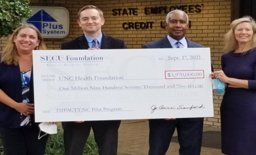 SECU Foundation helps advance UNC Health Foundation pilot for NC public school students