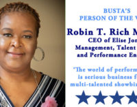 Busta’s Person of the Week: The world of performing arts is serious business for this multi-talented showbiz veteran