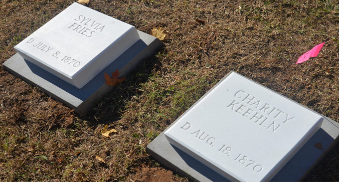 Unmarked graves of Black Moravians located, 32 receive markers
