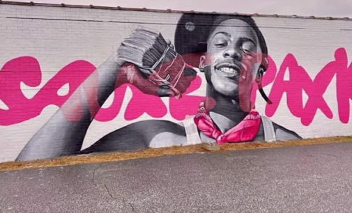 Mural pays tribute to memory of young rapper