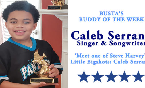 Busta’s Buddy of the Week: Meet one of Steve Harvey’s Little Bigshots: Caleb Serrano