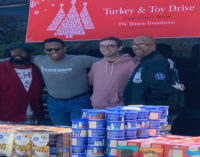 The Hinton Foundation ’turkey and toys’ event helps 100 families have a happy holiday