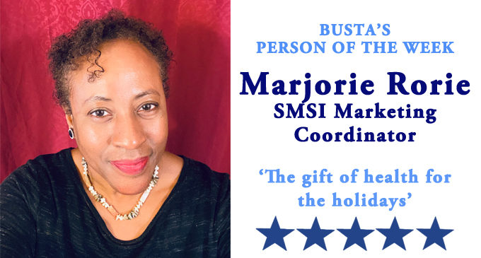 Busta’s Person of the Week: The gift of health for the holidays