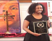 First Waughtown teens win  scholarships in Thomasville  Oratorical Contest