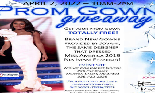 Miss America 2019 hosting a prom gown giveaway this Saturday