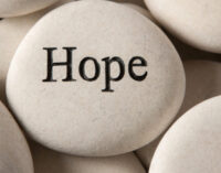 Hope helps us deal with bad news