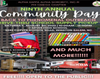 Local sorority to hold ninth annual Community Day event on Saturday