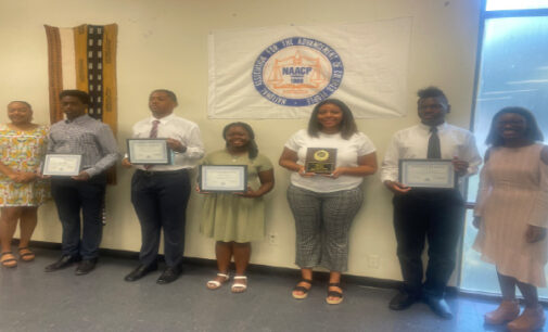 NAACP Winston-Salem chapter presents scholarship awards