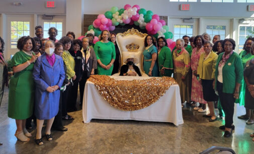 Over 150 well wishers gather to celebrate Dr. Virginia  Newell’s 105th birthday
