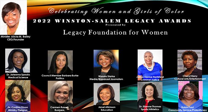 2022 Winston-Salem Legacy Awards honor women of color in our community