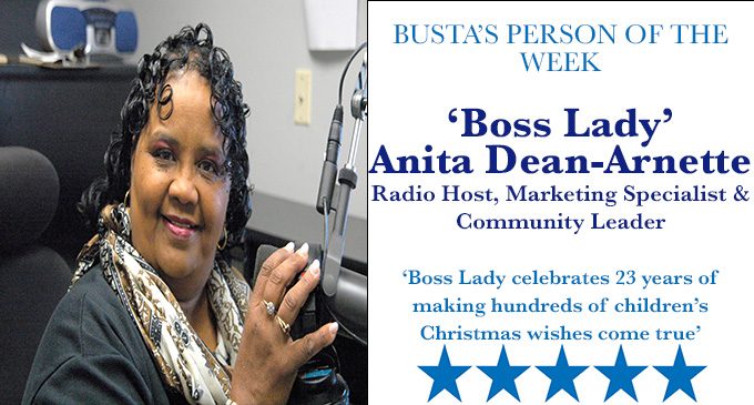 Busta’s Person of the Week: ‘Boss Lady’ celebrates 23 years of making hundreds of children’s Christmas wishes come true