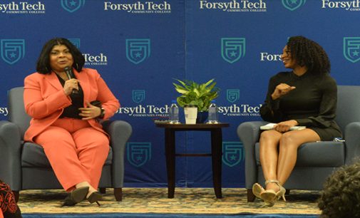 April Ryan talks NC roots during visit to Forsyth Tech