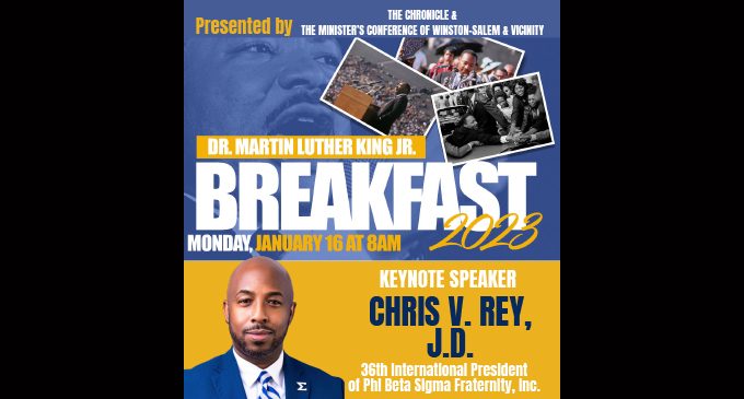 International president of Phi Beta Sigma Fraternity, Inc. to offer keynote address at MLK Prayer Breakfast