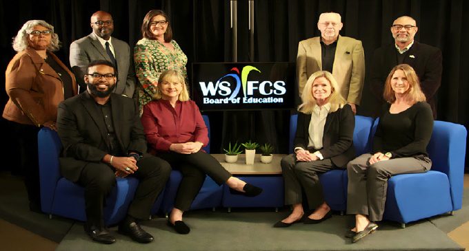 WS/FCS Board of Education swears in 3 incumbent, 6  new members