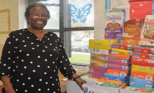 Local educator uses cereal drive to teach students about giving