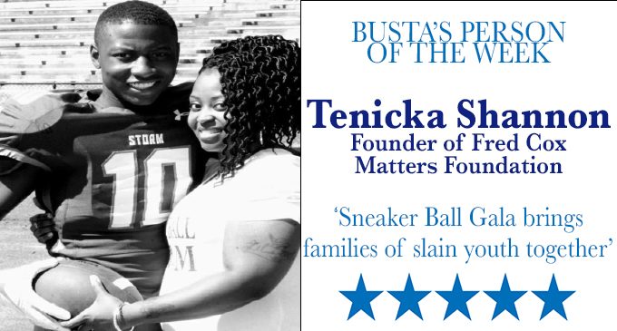 Busta’s Person of the Week: Sneaker Ball Gala brings  families of slain youth together