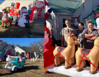 Local family spreads holiday cheer with their holiday wonderland