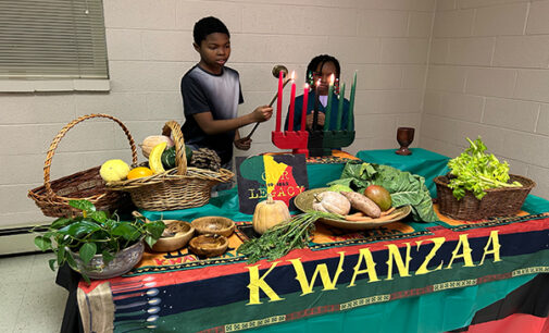 Youth of the city take a front seat during the citywide Kwanzaa Celebration