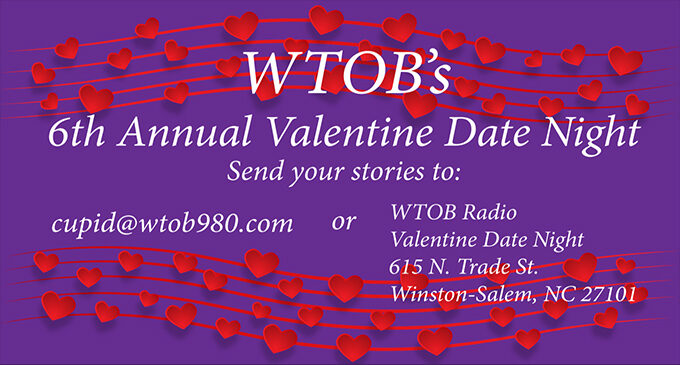Your love story could win you prize in WTOB’s Valentine’s Contest