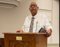 Dr. Charles Fort holds poetry reading at Arbor Acres