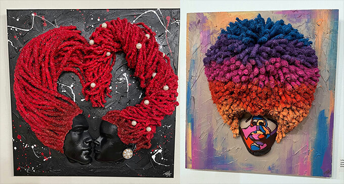 Latisha Coleman’s solo exhibit of 3-D art will make you want to touch it – but don’t!