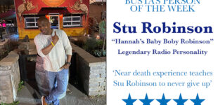 Busta’s Person of the Week: Near-death experience teaches Stu Robinson to never give up