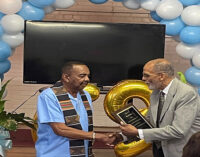 Willie King honored for long-time service to St. Benedict the Moor Catholic Church