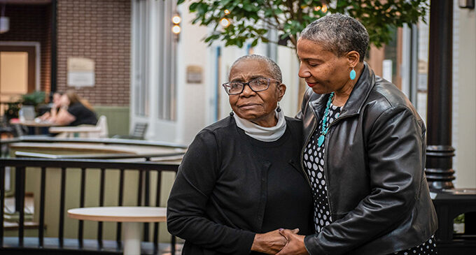 Life changes when mother and daughters switch roles