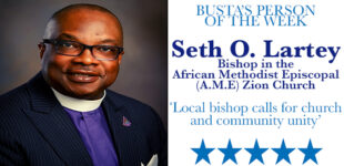 Busta’s Person of the Week: Local bishop calls for church and community unity