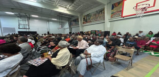 More than 200 attend memorial service for local artist Jerry Lee Hanes. Sr.