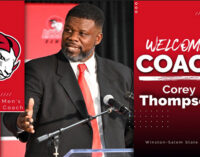 Corey Thompson named head men’s basketball coach at WSSU