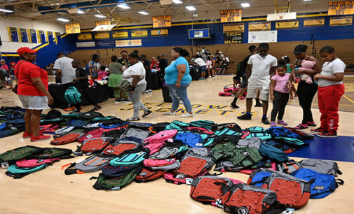 BOND Love Day helps hundreds of students get ready for their first day of school