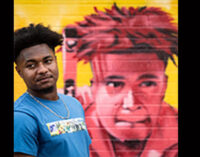 WSSU golfer Cam Witherspoon featured on Greensboro Six mural at the Gillespie Golf Course