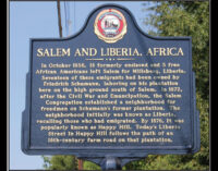 Inaugural International Liberation Gala to highlight history between Winston-Salem and Liberia, West Africa President of Liberia to attend as guest speaker