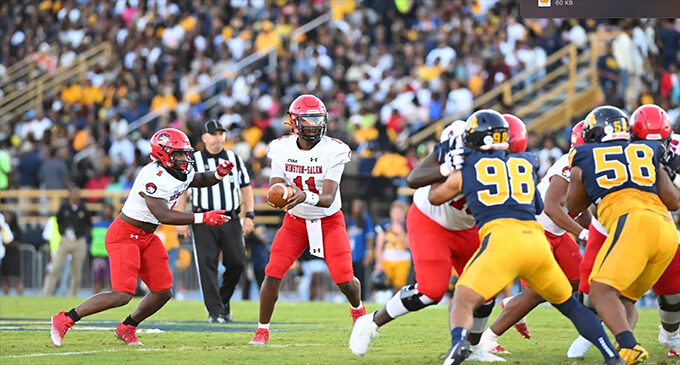 Rams football drops a nailbiter to North Carolina A&T in overtime Saturday night