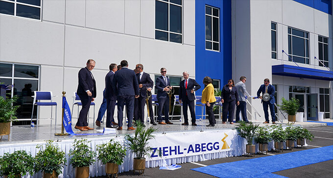 Ziehl-Abegg opens cutting-edge manufacturing hub in Winston-Salem