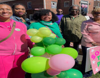 Alpha Kappa Alpha, Inc., Phi Omega Chapter, treats first day early voters to a Party at the Polls