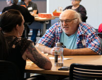 Wake Forest law students pair up with older adults for Intergenerational Lunch Bunch